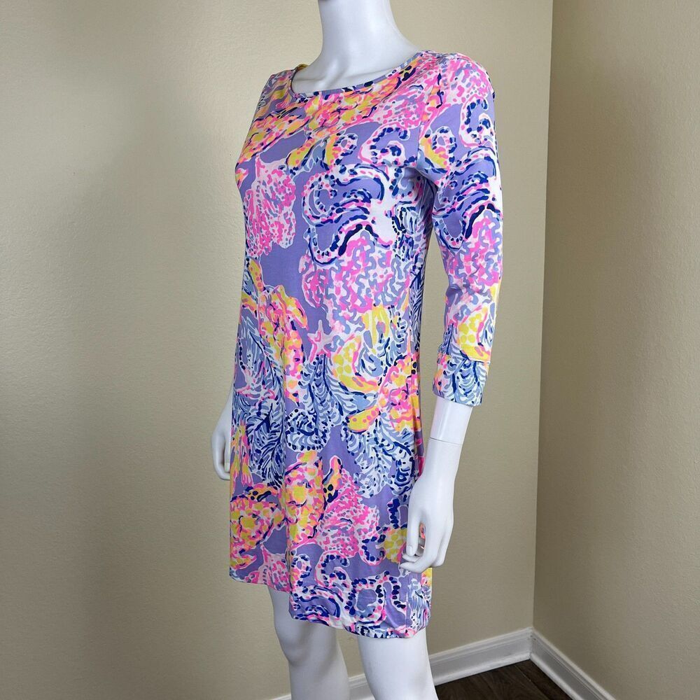 Lilly Pulitzer Womens Size S Marlowe Shift Shirt Dress Pima Cotton Preppy Resort - Picture 8 of 14